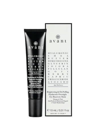 Avant Skincare – Deluxe Hyaluronic Acid Vivifying Face & Eye Night Cream Rejse str.